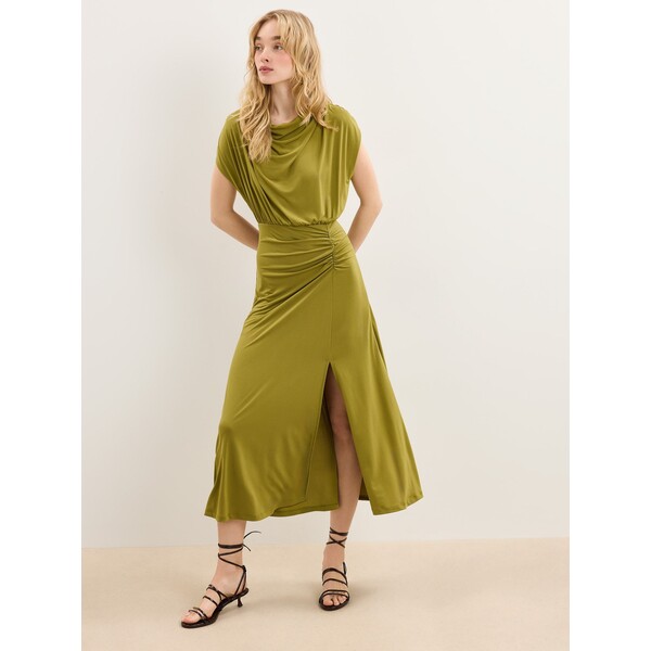 Mohito Sukienka midi z drapowaniem 794KK-19X