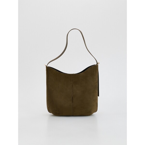 Reserved Torebka shopper z imitacji zamszu 841FC-78X