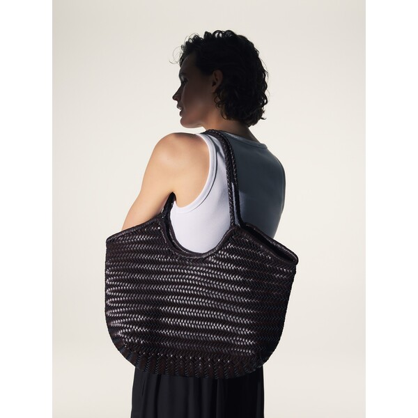 Reserved Pleciona torebka shopper 894FC-89X