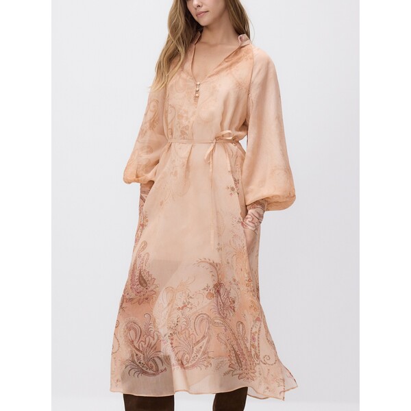 Reserved Sukienka z lyocellem 174KO-MLC