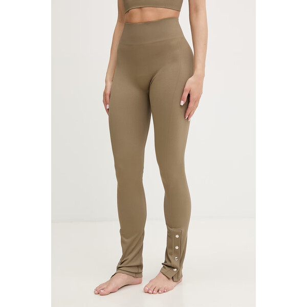 Casall legginsy damskie Flare  zielone high waist 26145