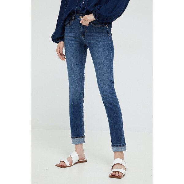 Liu Jo jeansy UXX028.D4186  damskie medium waist