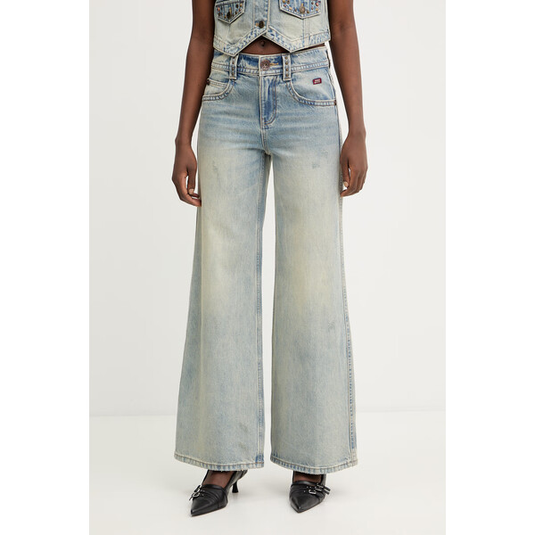Miss Sixty jeansy  damskie kolor niebieski 6M1JJ46100