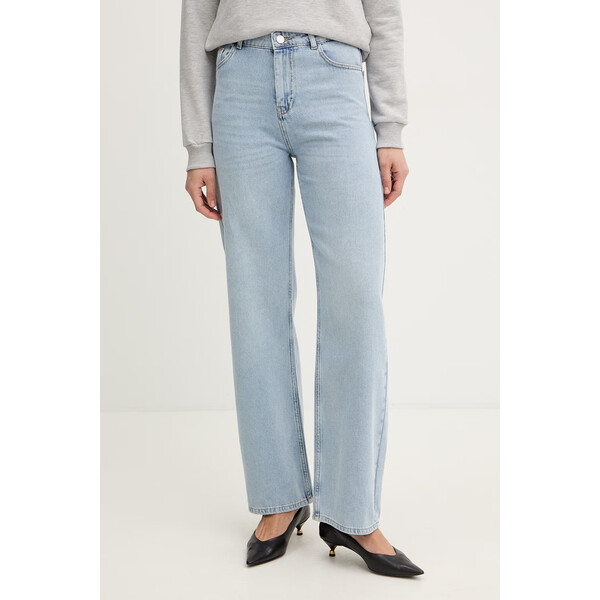 Trussardi jeansy  damskie high waist P4409400337N