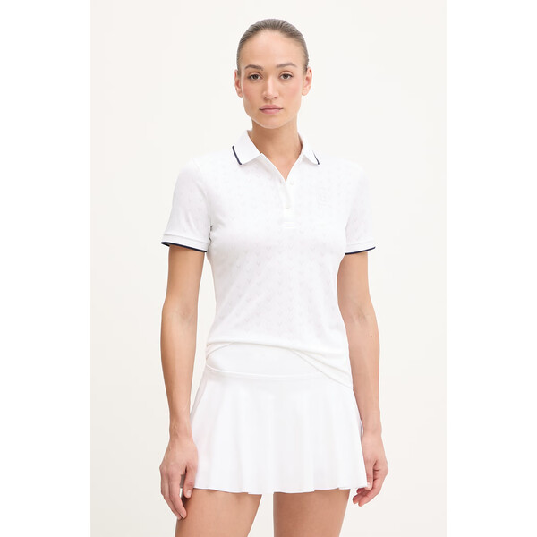 Lacoste polo damskie  białe PF0232
