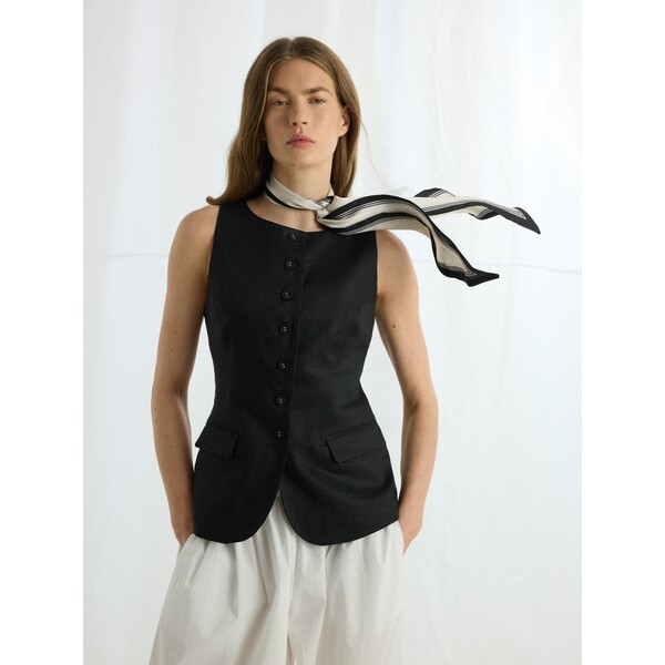 Reserved Lniana kamizelka 855IR-99X