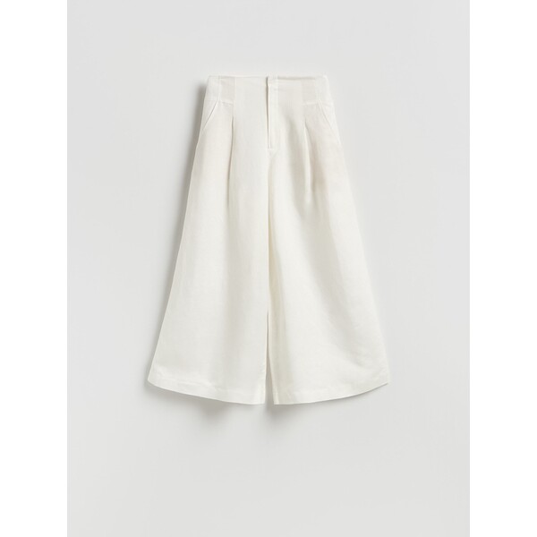 Reserved Spodnie z szerokimi nogawkami 351JZ-00X