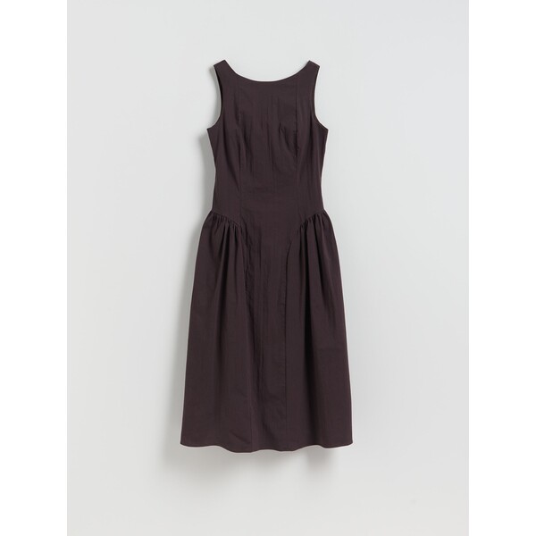 Reserved Sukienka midi z bawełną 824KB-88X