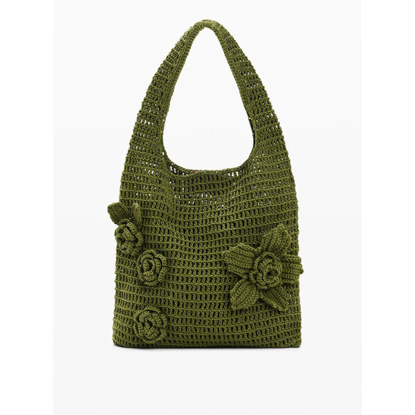 Desigual torba na szydełku w kwiaty 26SAXA884002U