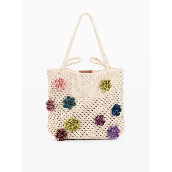 Desigual torba szydełkowa w kwiaty 26SAXA779021U