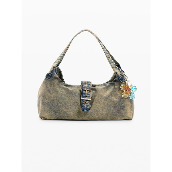 Desigual denimowa torba charm 26SAXD484092U