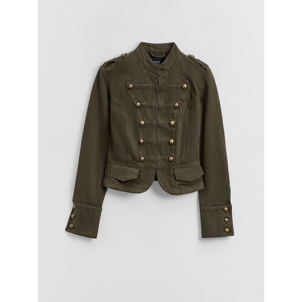 House Oliwkowa kurtka typu napoleon jacket 074HO-81X