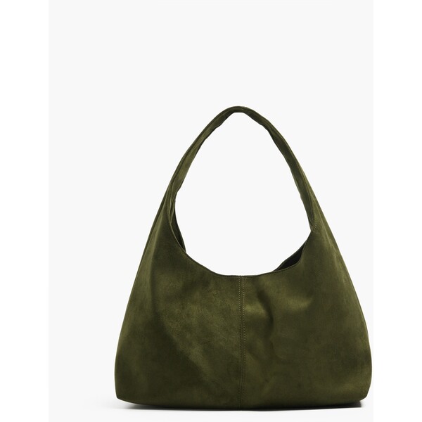 Cropp Oliwkowa torebka hobo na magnetyczny zatrzask 017IF-79X