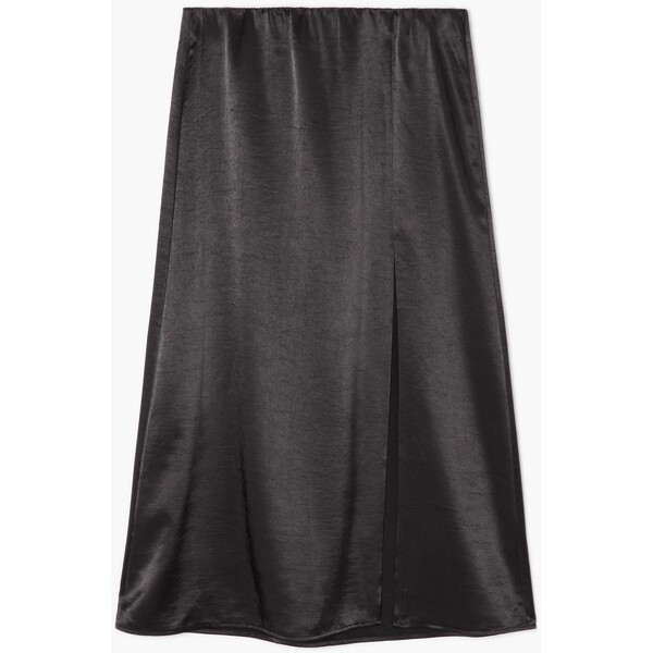 Cropp Satynowa spódnica z rozcięciem 125HX-99X