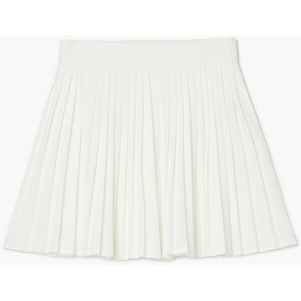 Cropp Plisowana biała spódnica mini 123HX-00X