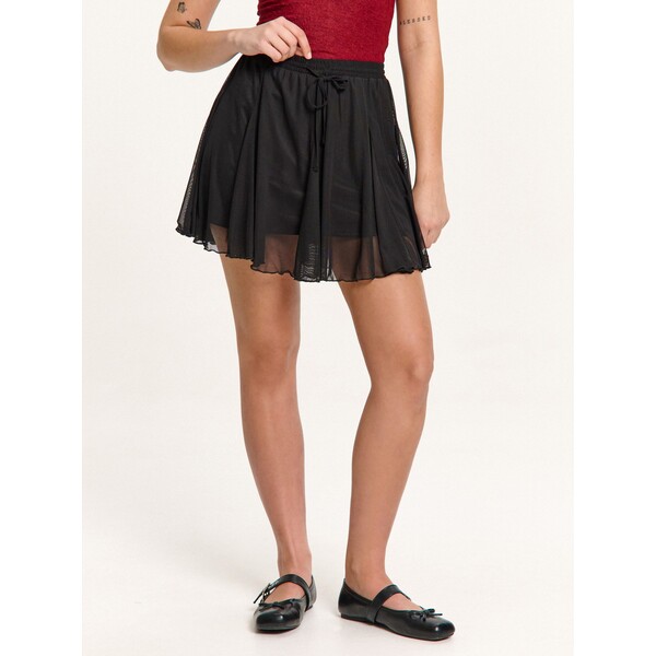Cropp Czarna spódnica mini 378HX-99X