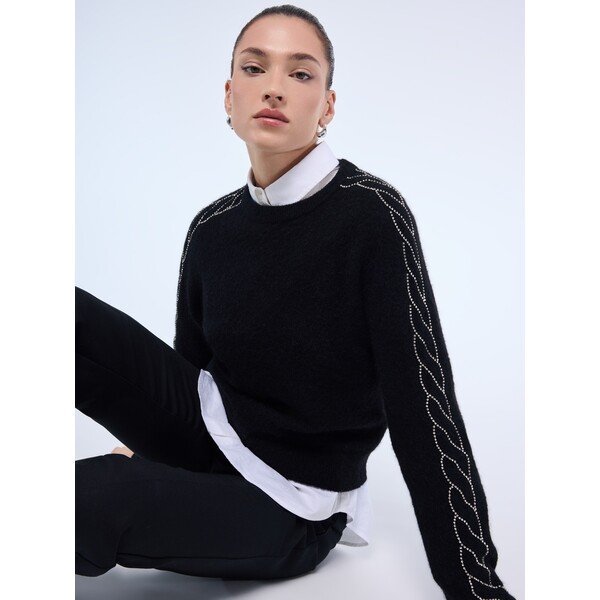 Mohito Sweter z wełną alpaki 589EQ-99X
