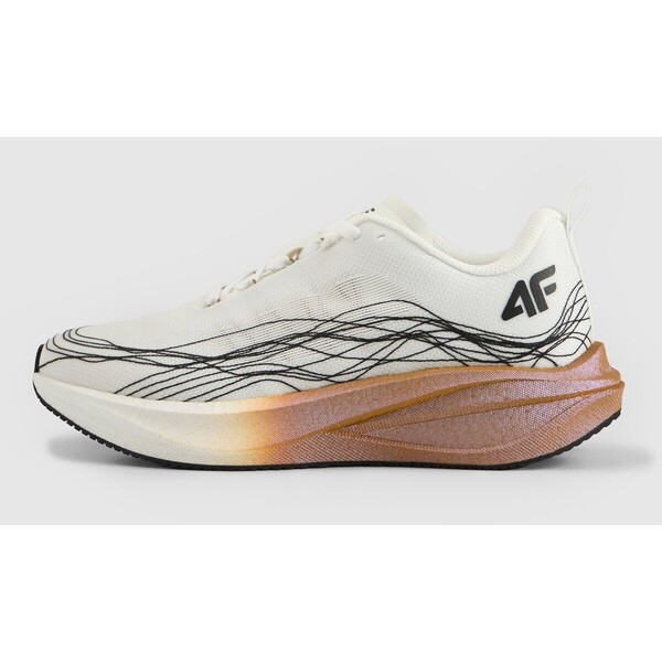 4F Buty do biegania FLASH SPEED damskie - białe 4FRSS25FSPOF175-97S
