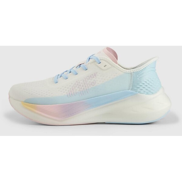 4F Buty do biegania FLOW RUN damskie - białe 4FRSS25FSPOF175-97S