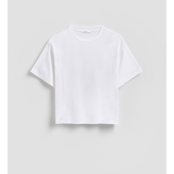 Reserved T-shirt z modalem 441KL-00X
