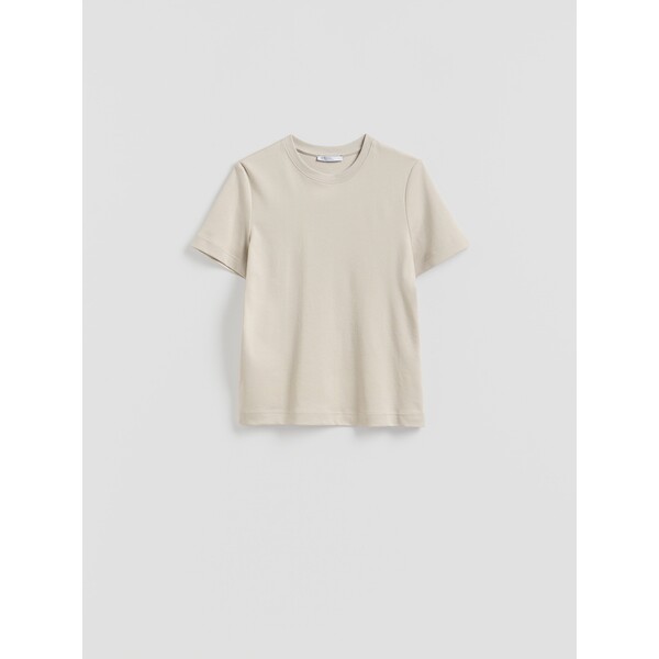 Reserved T-shirt z bawełny merceryzowanej 2292T-08P