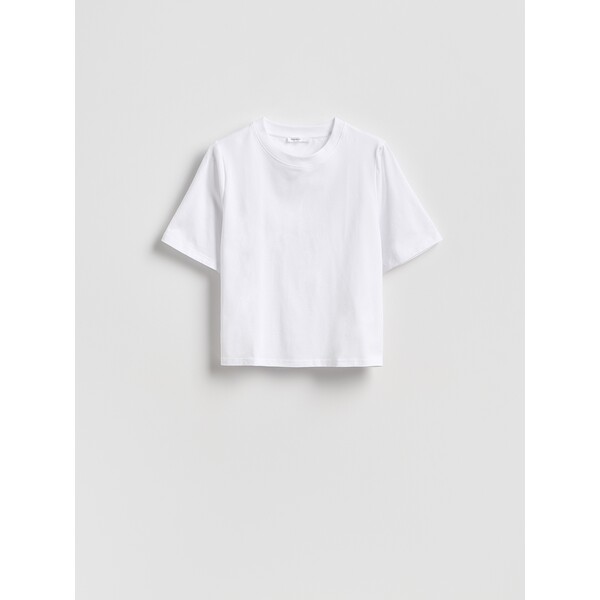 Reserved T-shirt z bawełną 011KW-00X