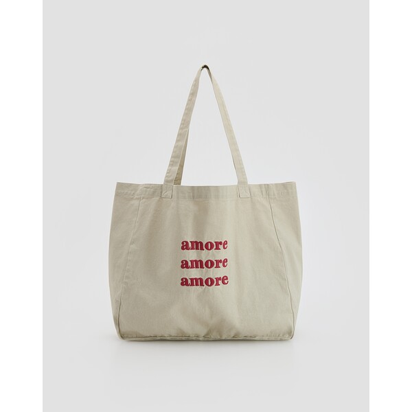 Reserved Bawełniana torebka shopper 907CM-09X