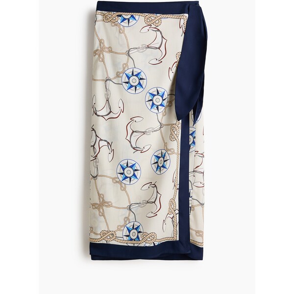 H&M Kopertowa spódnica z lyocellu 1343479