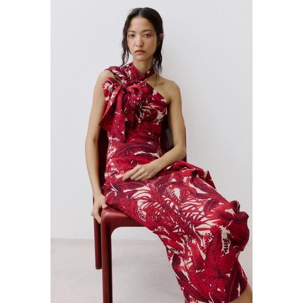 H&M Spódnica midi z marszczonym detalem 1354076