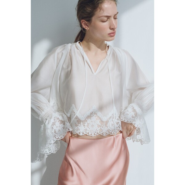 H&M Spódnica midi 1246922