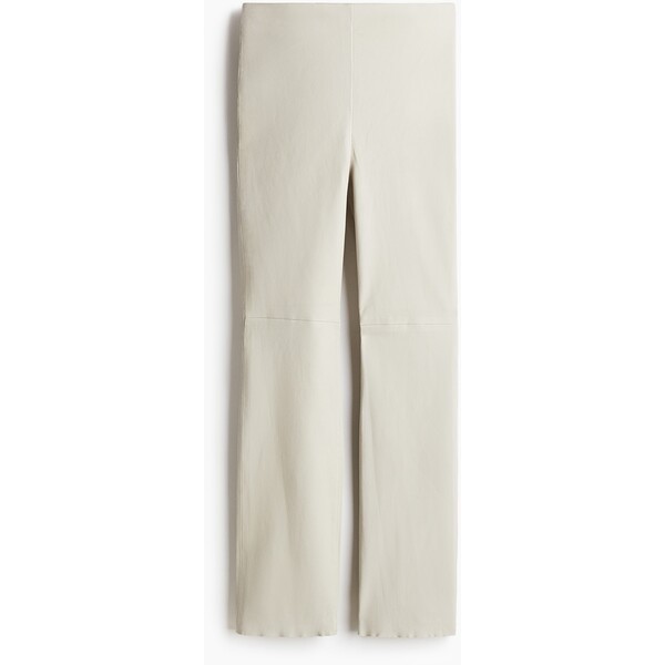 H&M Skórzane spodnie Slim Fit 1262196