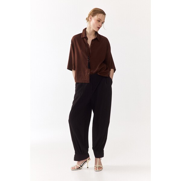 H&M Koszula oversize z domieszką lnu 1307991