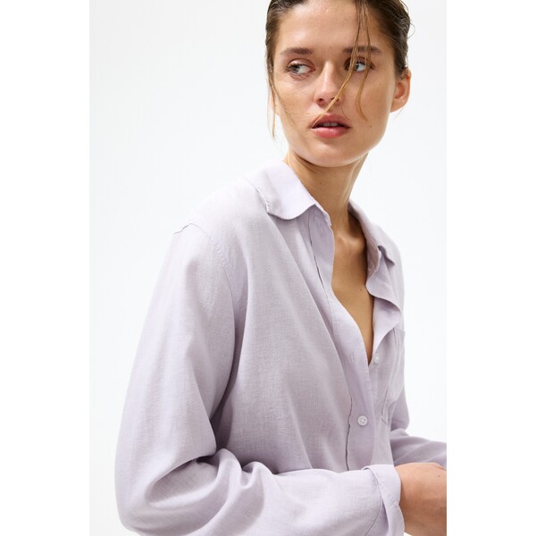 H&M Koszula z domieszką lnu 1213682