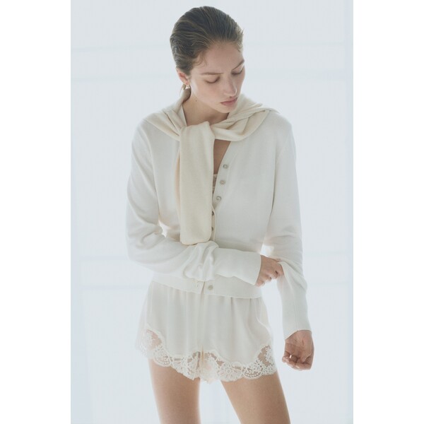 H&M Kardigan w drobny splot 1343405