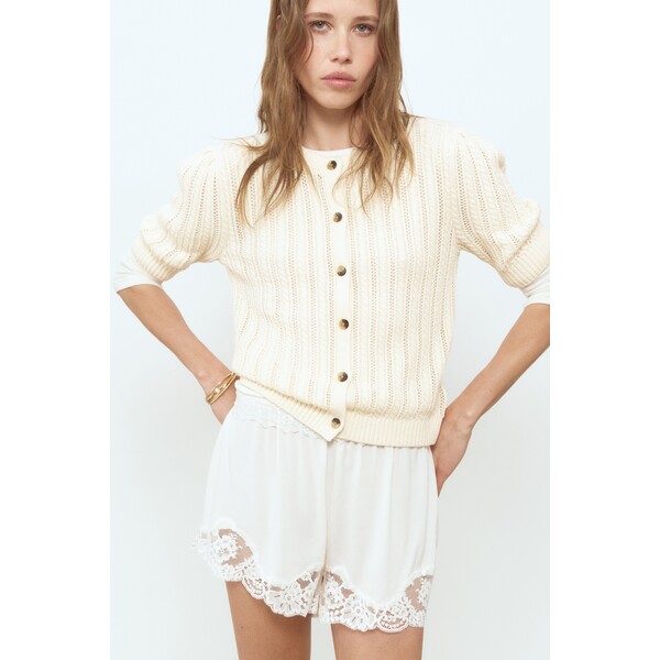 H&M Kardigan w ażurowy wzór 1332154