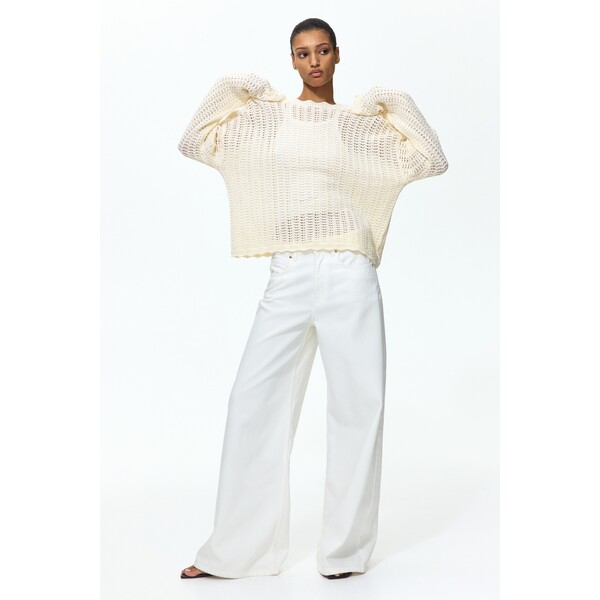 H&M Ażurowy sweter 1332150