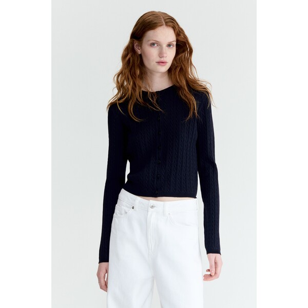 H&M Kardigan w warkoczowy splot 1289653