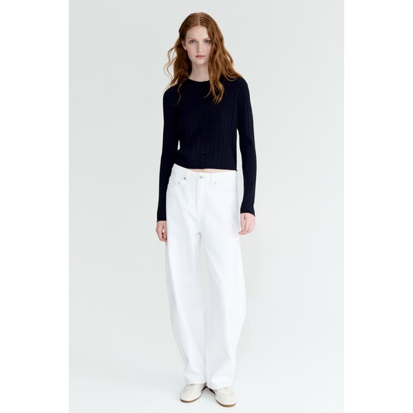 H&M Kardigan w warkoczowy splot 1289653