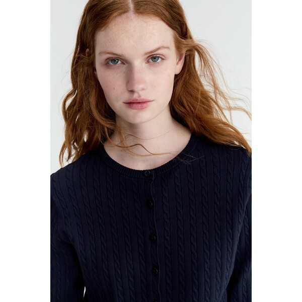 H&M Kardigan w warkoczowy splot 1289653
