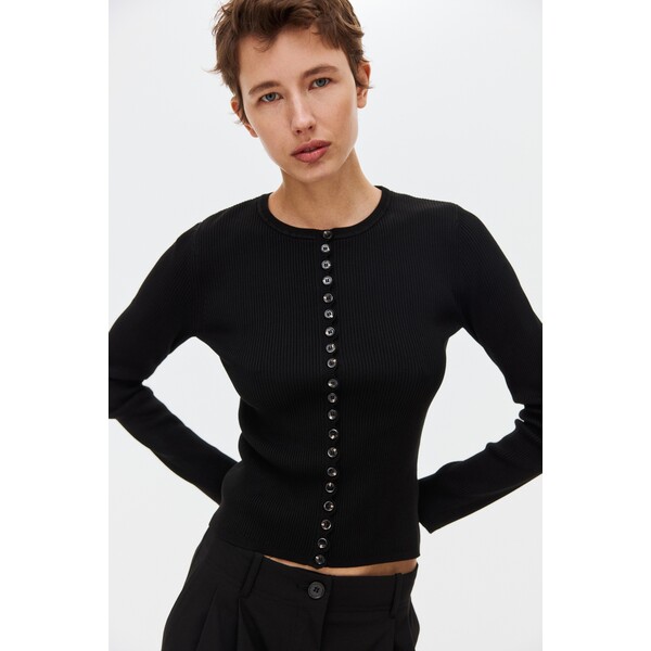 H&M Kardigan o splocie w prążki 1320748