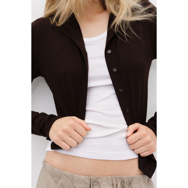 H&M Dżersejowy kardigan 1344333