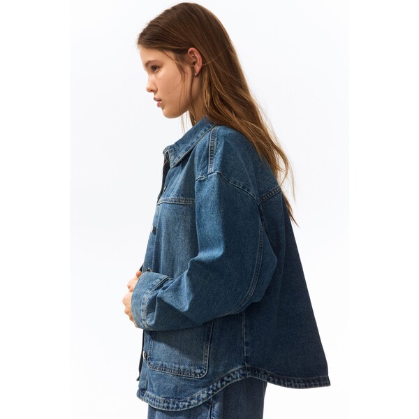 H&M Kurtka koszulowa z diagonalu 1324915
