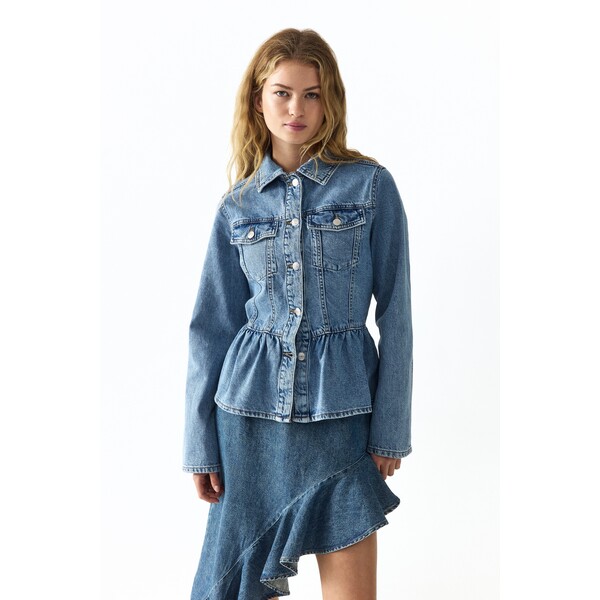 H&M Dżinsowa kurtka z baskinką 1325506
