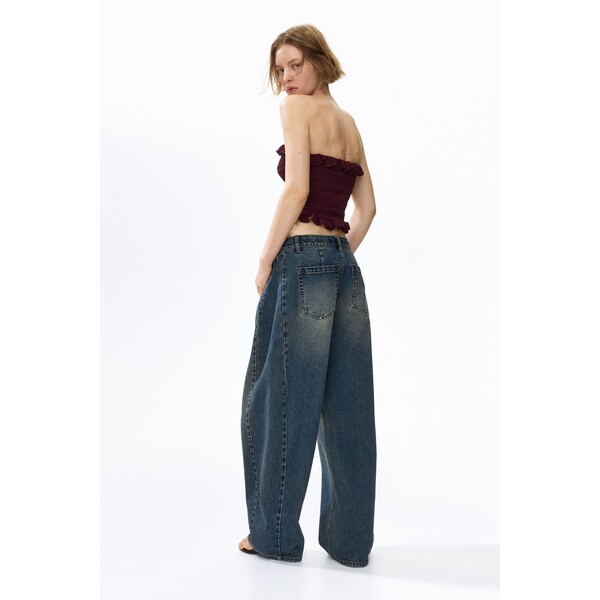 H&M Top bandeau z ażurowej dzianiny 1334168