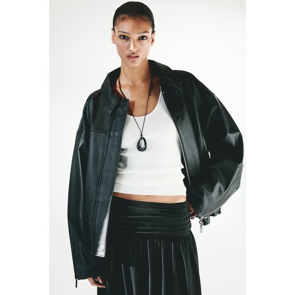 H&M Skórzana kurtka 1334425