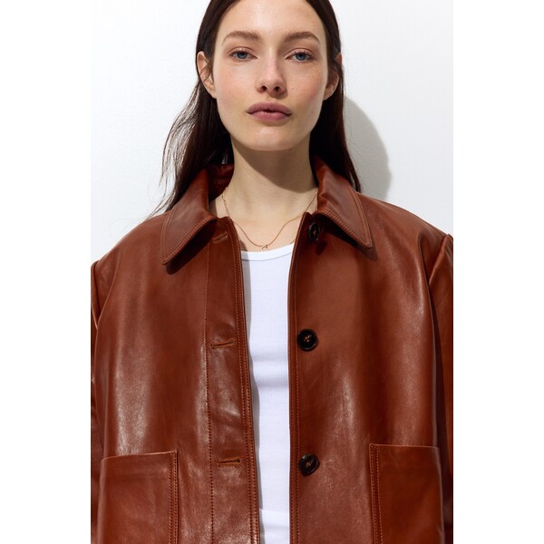 H&M Skórzana kurtka 1335467
