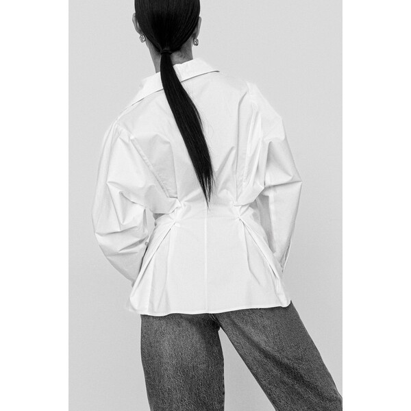 H&M Taliowana koszula bawełniana 1342254