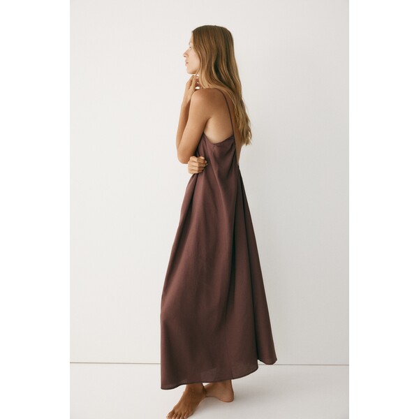 H&M Lekka sukienka z domieszką lnu 1335634