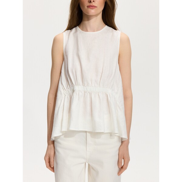 Reserved Lniana bluzka WK564-01X