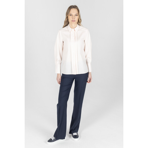 Deni Cler Elegancka bluzka w kolorze różowym W-DC-1440-F2-E2-31-1